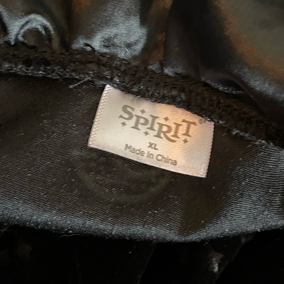 SPIRIT Velvet Burnout Hooded Bell Sleeve Dress - Picture 7 of 9